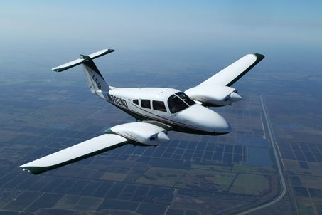 Piper Aircraft in Flight